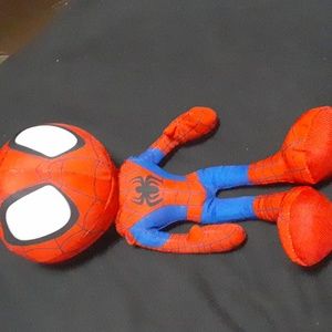 Marvel 10" Spiderman Plush, Missing Tag Otherwise Great Condition